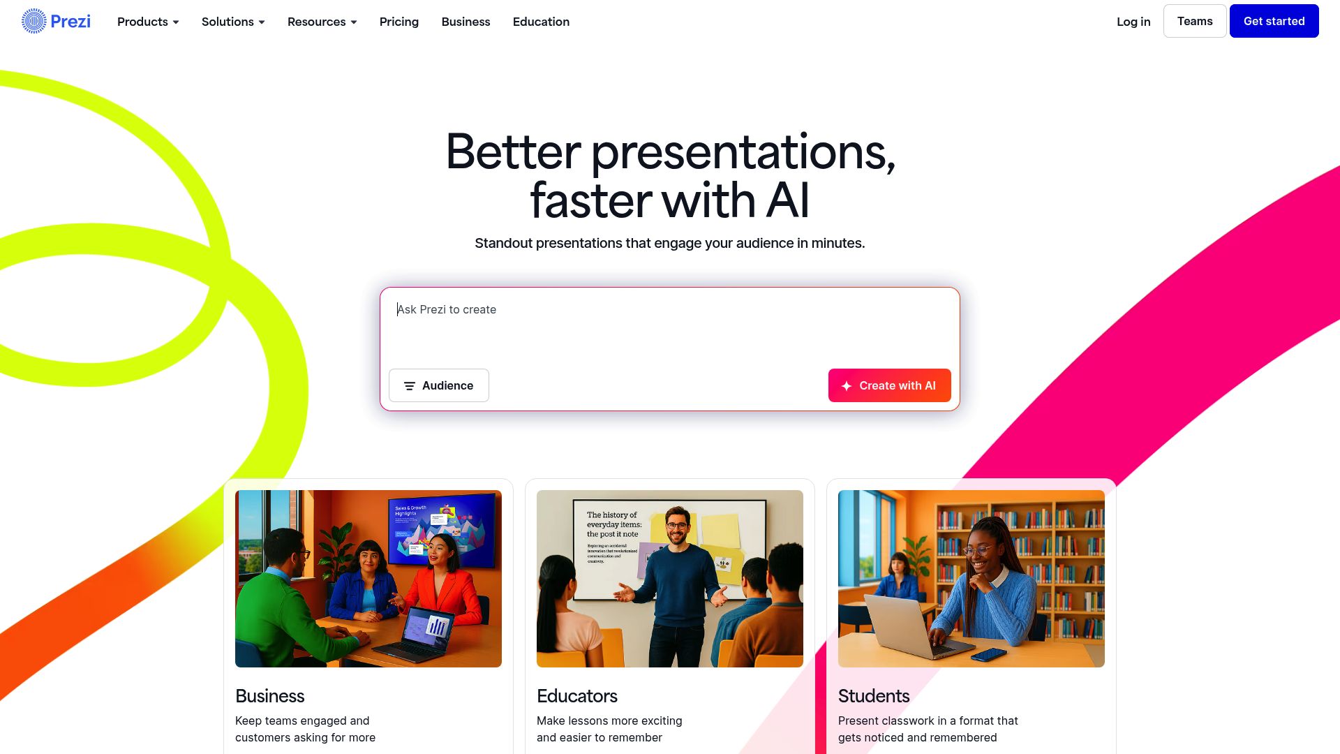 Prezi 产品预览图