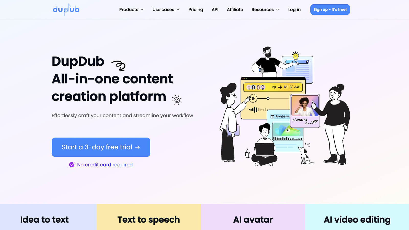 DupDub 产品预览图