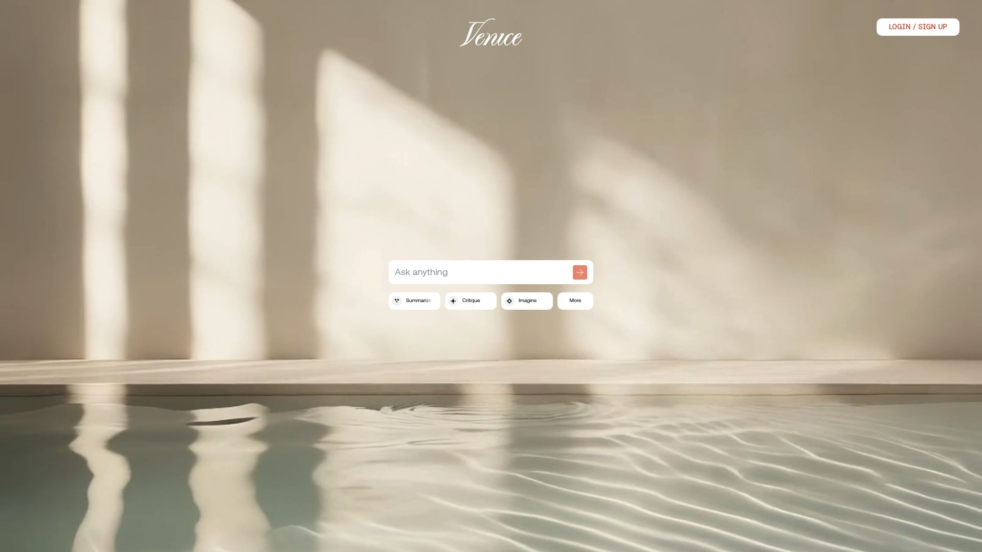 Venice.ai 产品预览图