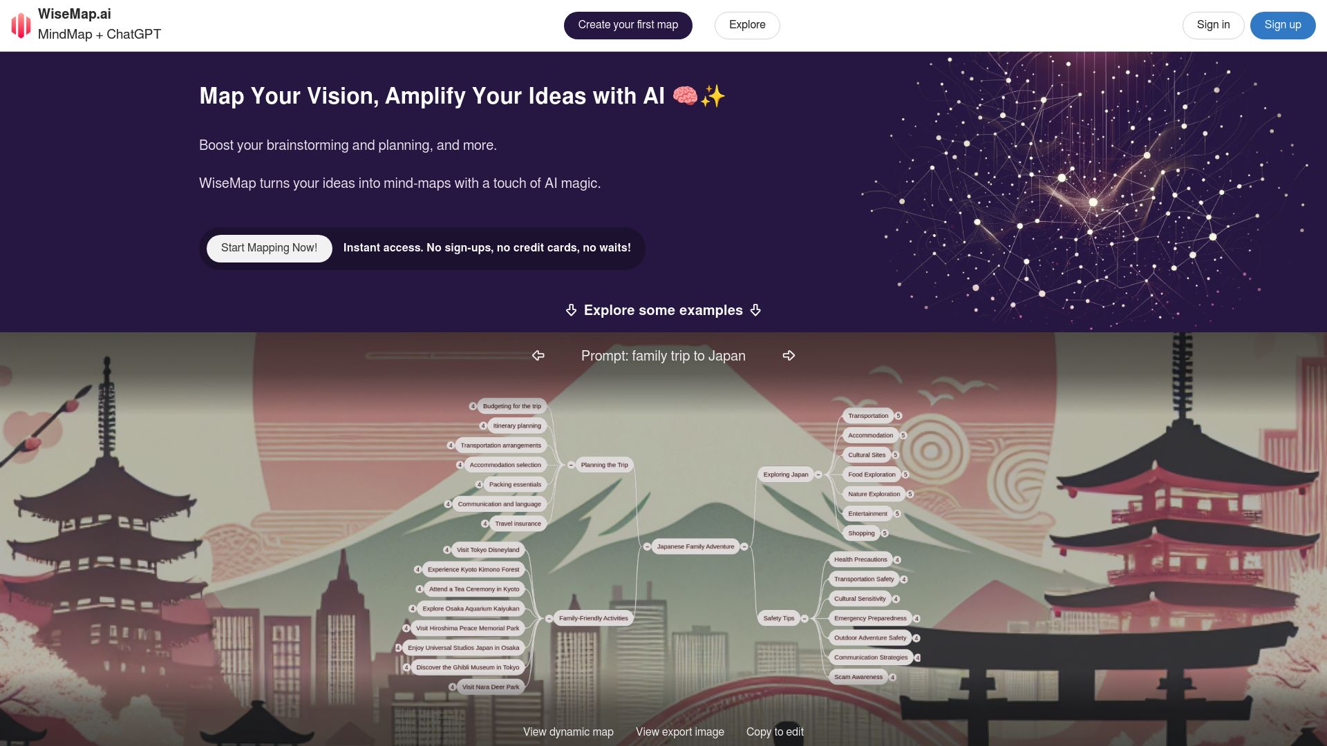 WiseMap.AI 产品预览图