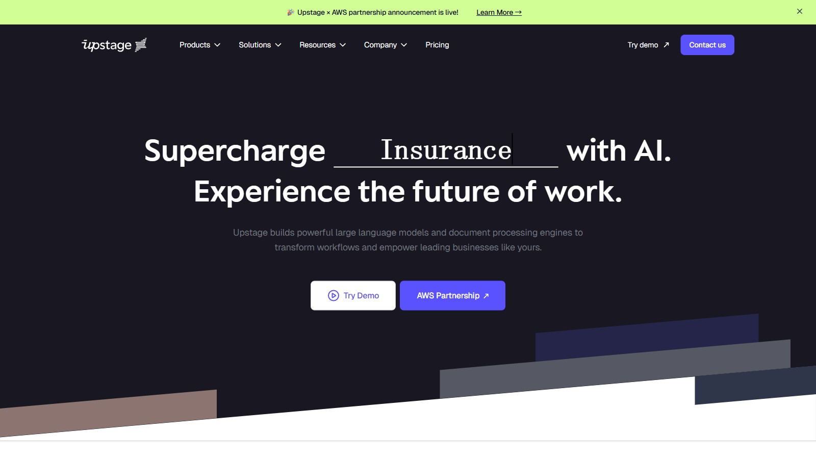 Upstage AI 产品预览图