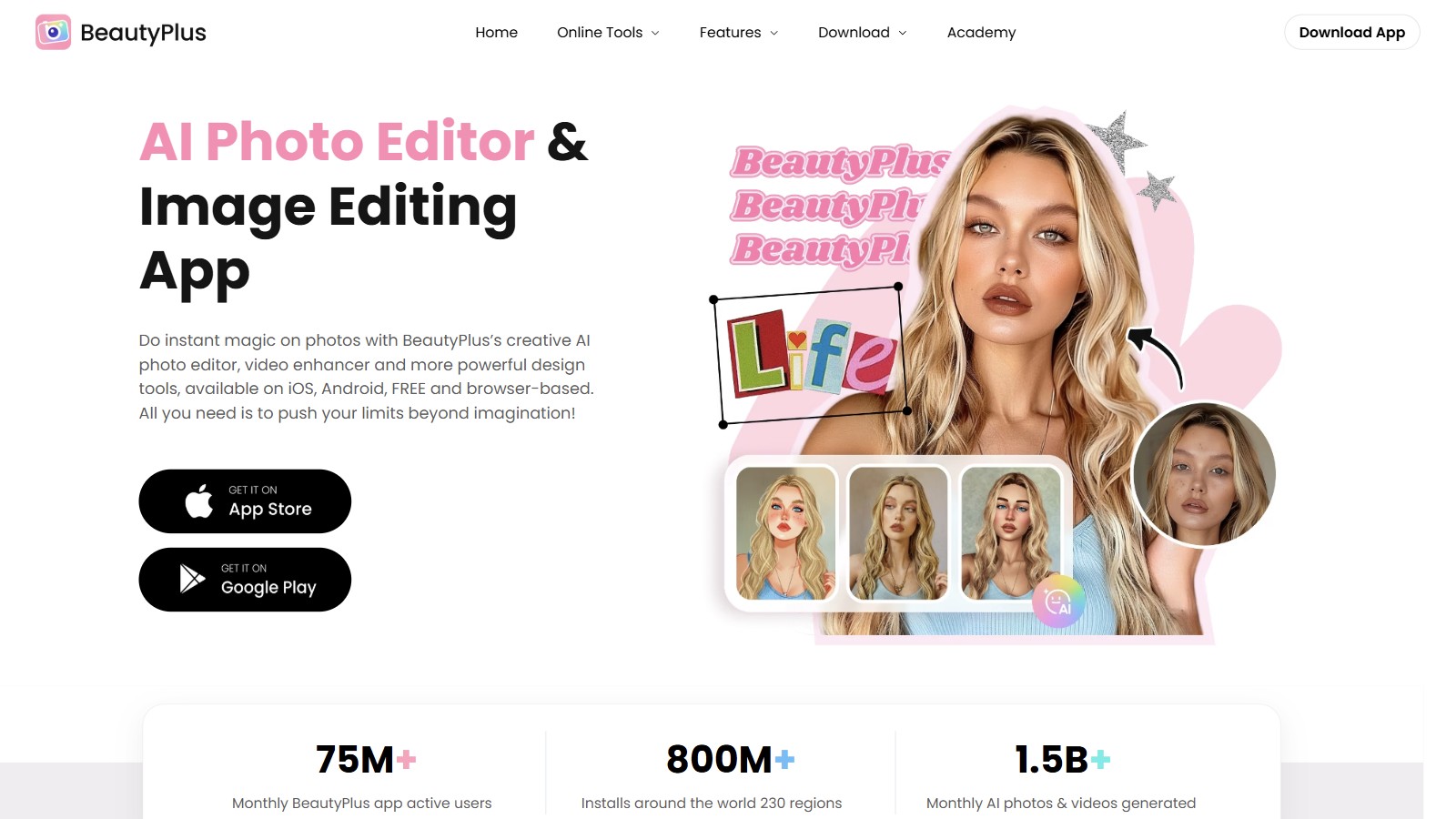 BeautyPlus 产品预览图
