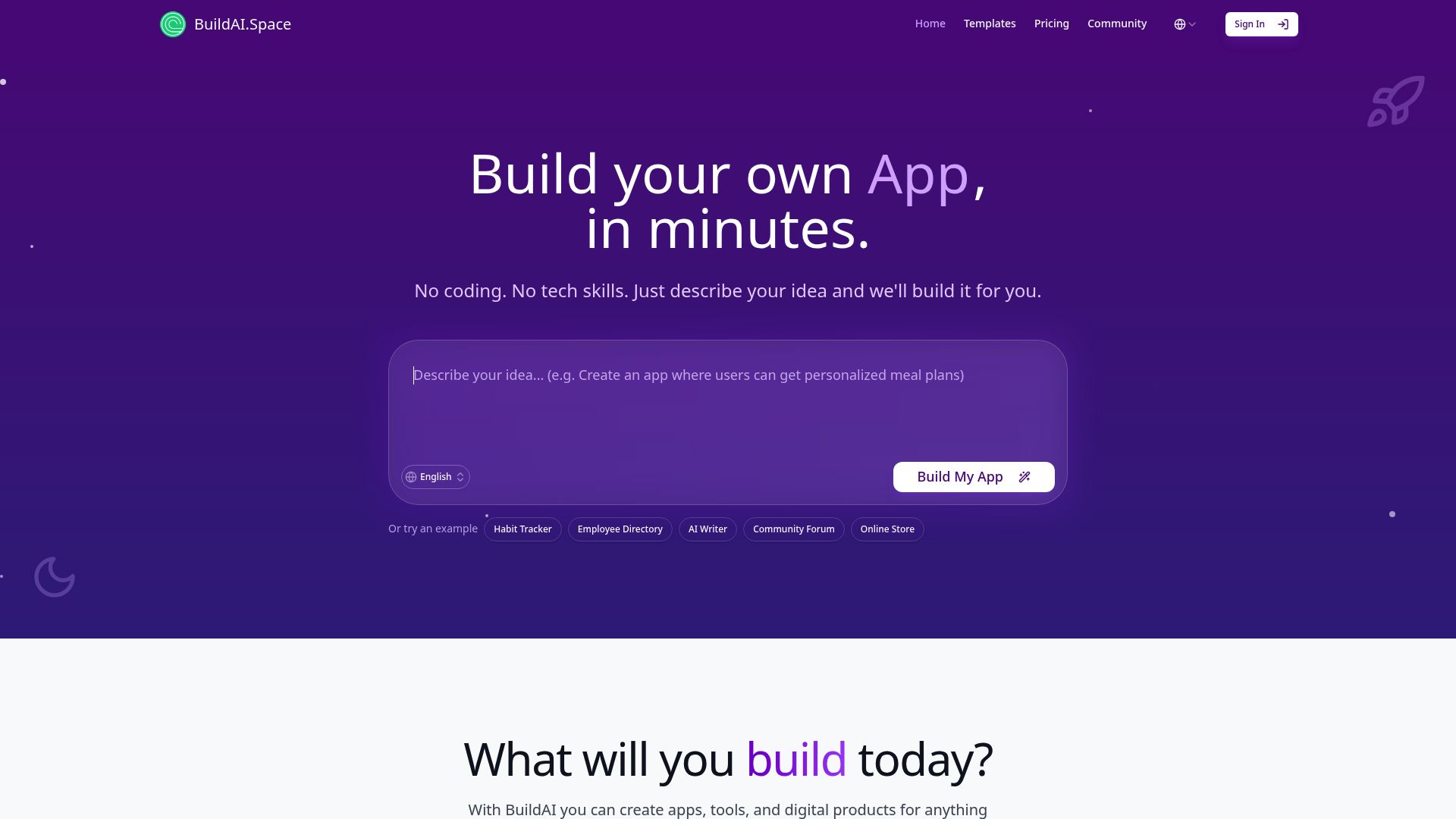 BuildAI 产品预览图