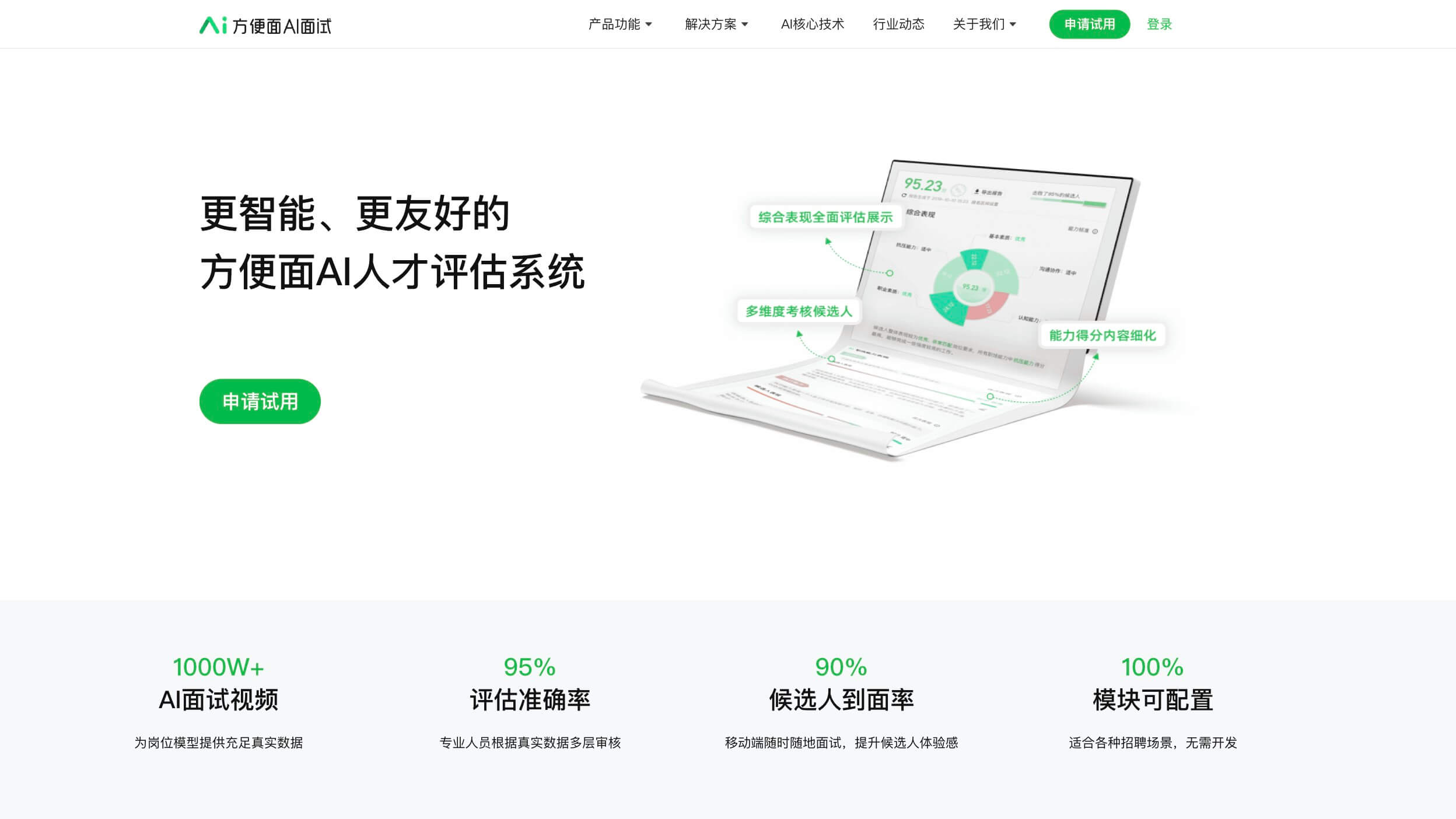 方便面AI面试 产品预览图