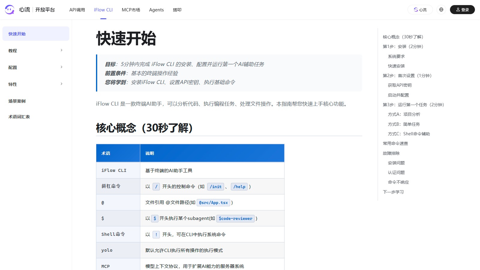 iFlow CLI 产品预览图