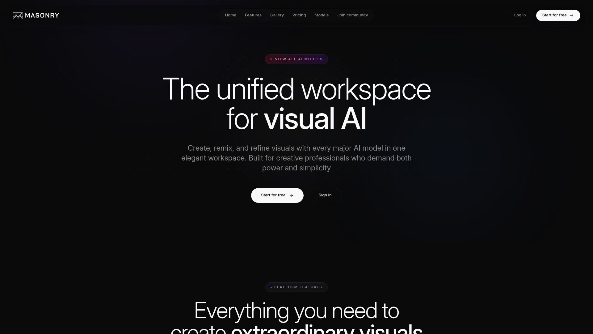 Masonry AI 产品预览图