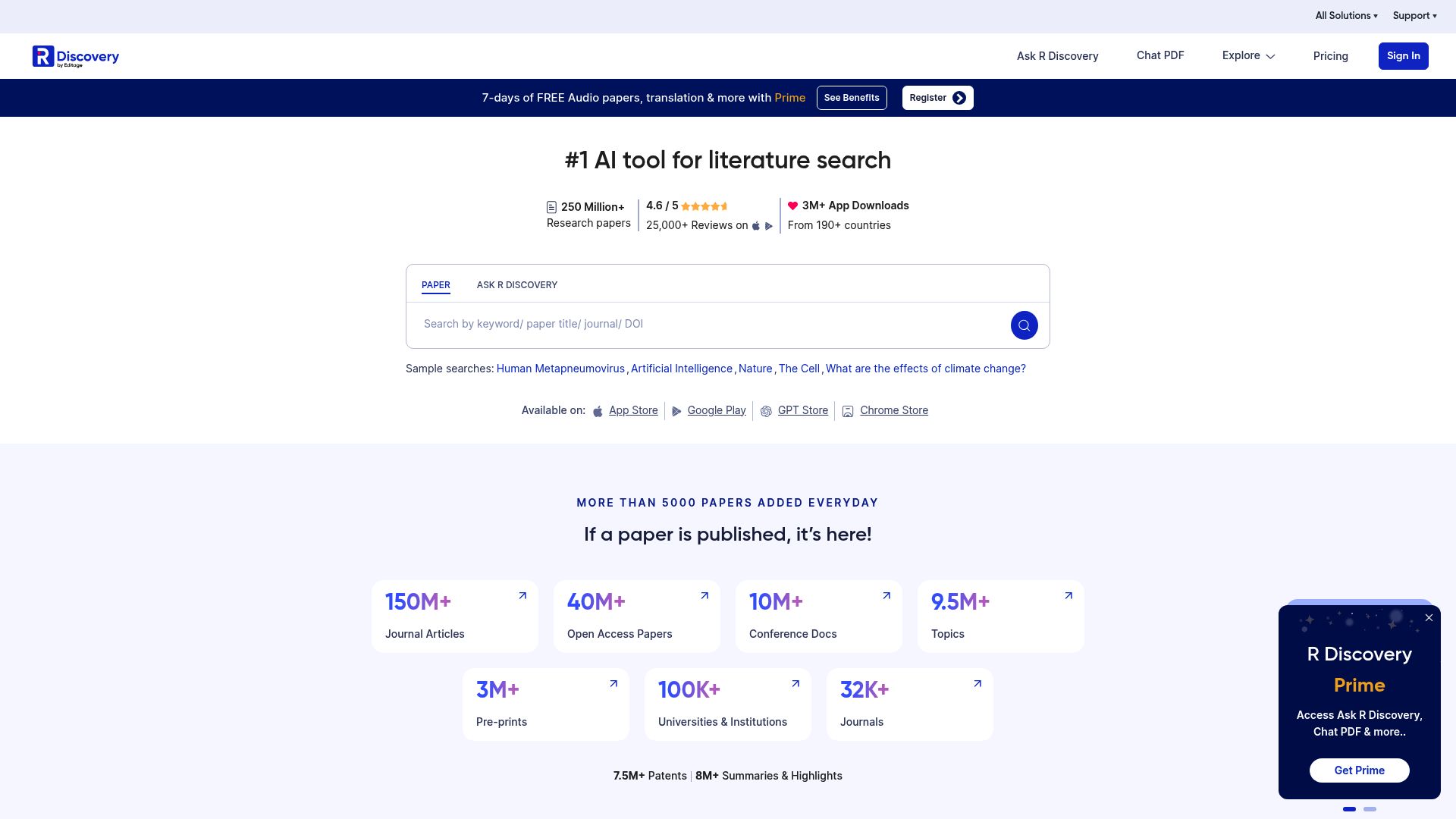 R Discovery 产品预览图