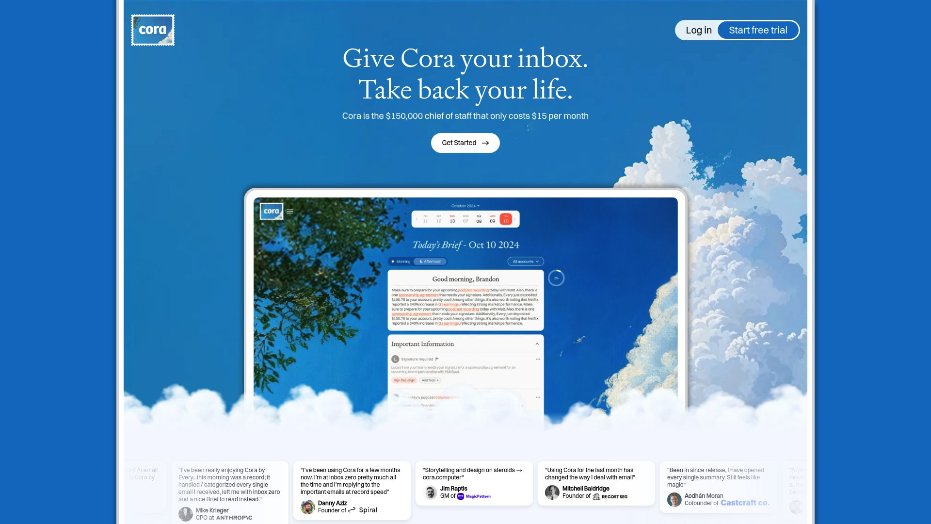 Cora 产品预览图