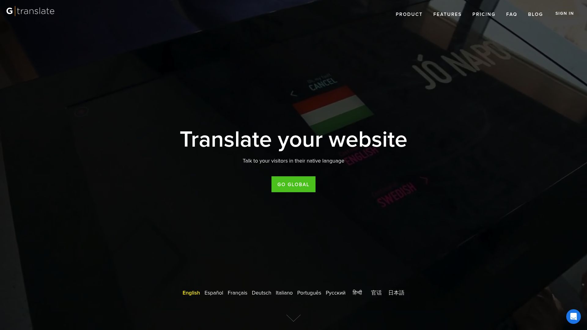 GTranslate 产品预览图