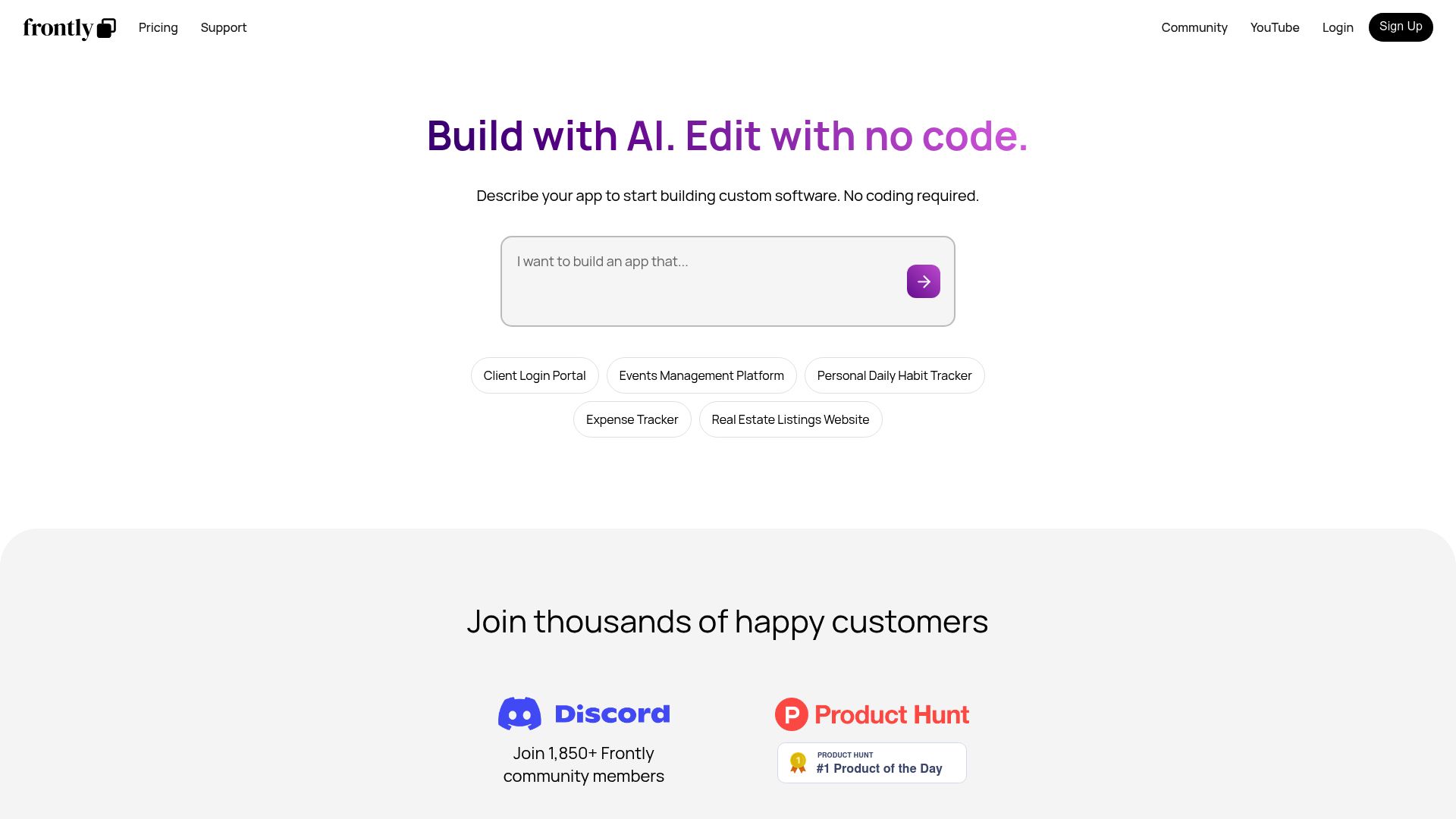 Frontly AI 产品预览图