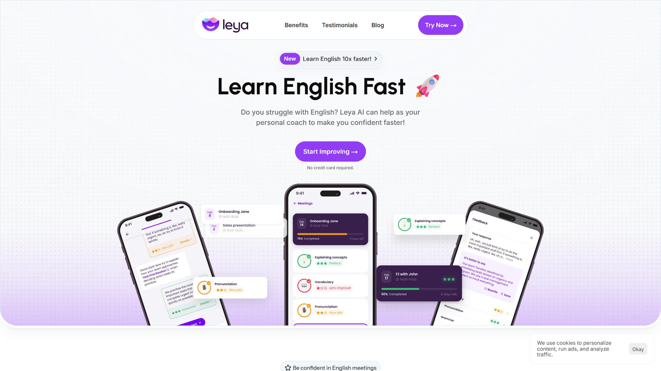 Leya AI 产品预览图