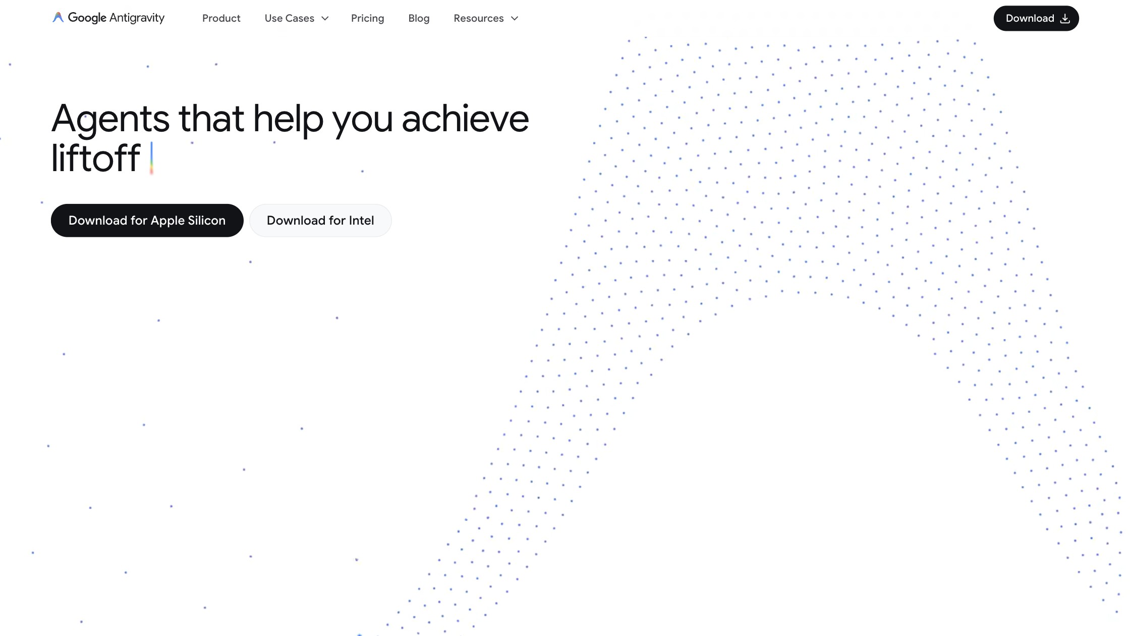 Google Antigravity 产品预览图