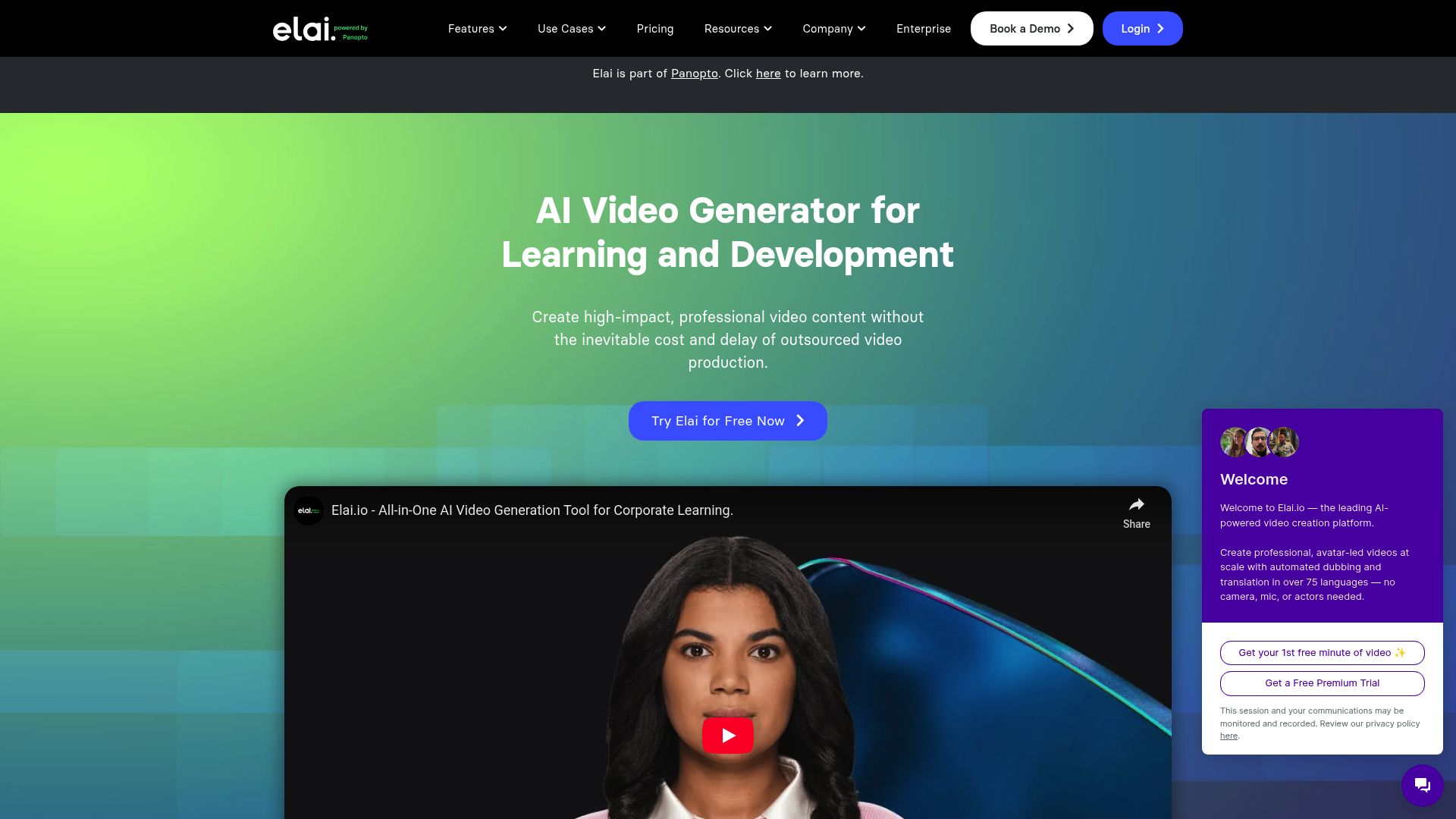 Elai.io 产品预览图
