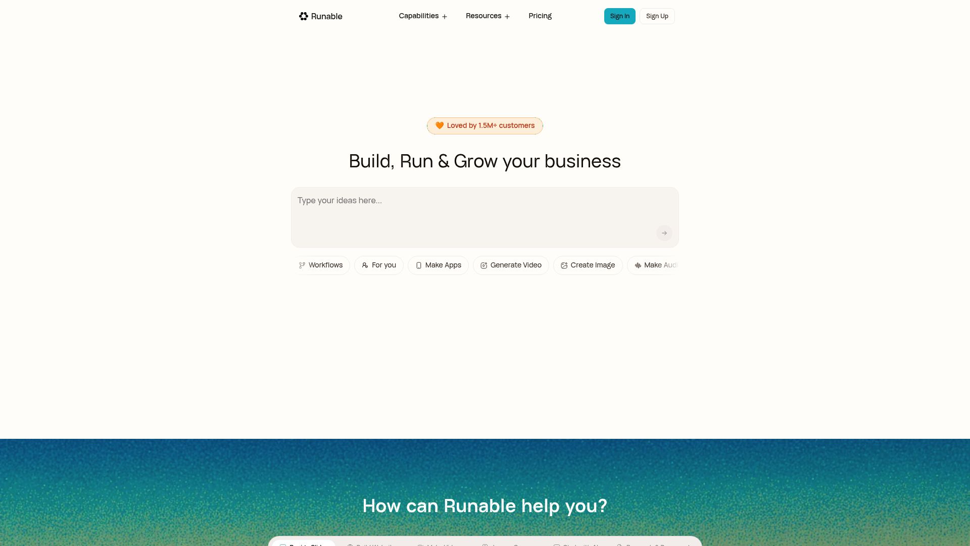 Runable 产品预览图