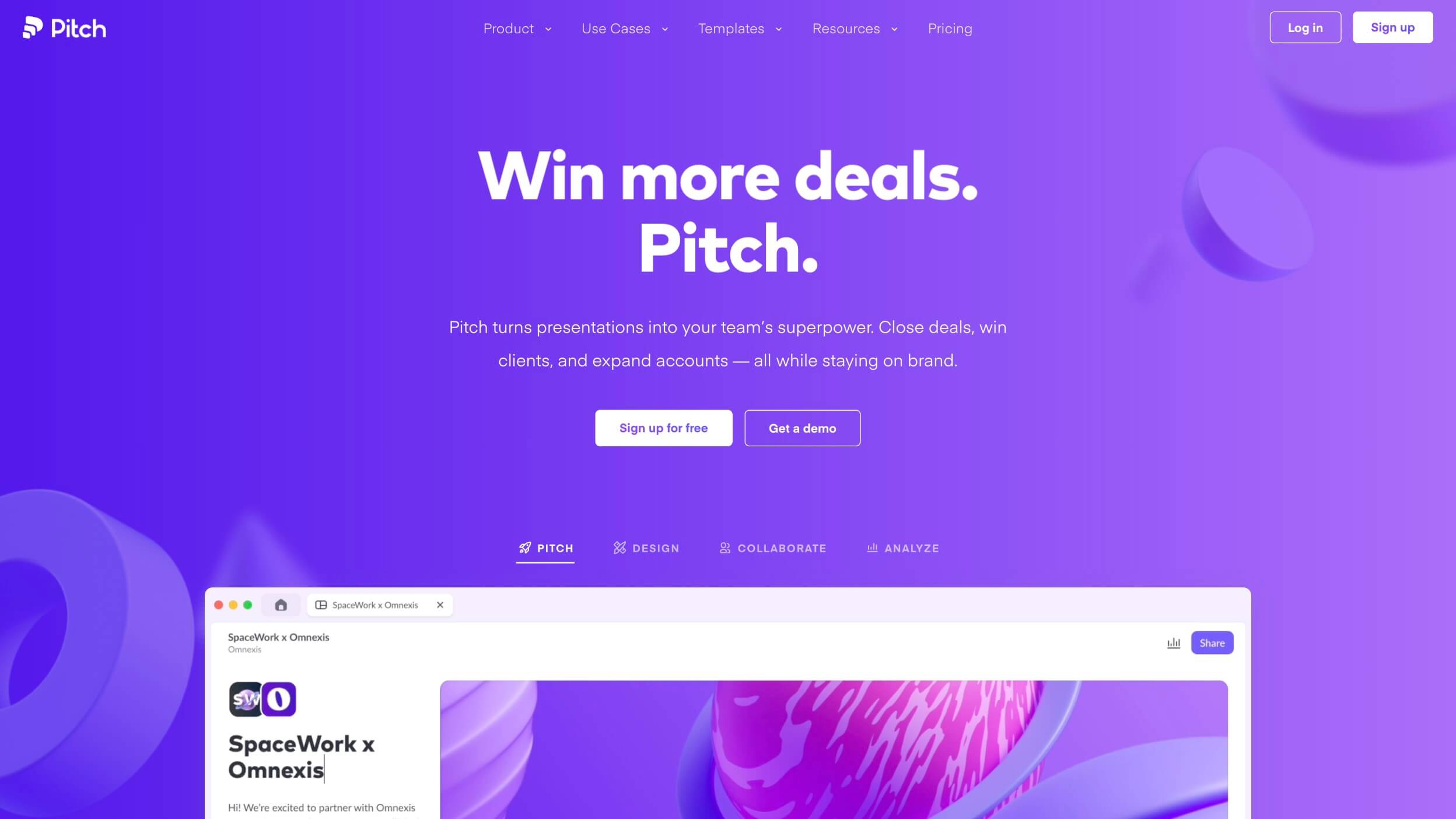 Pitch 产品预览图