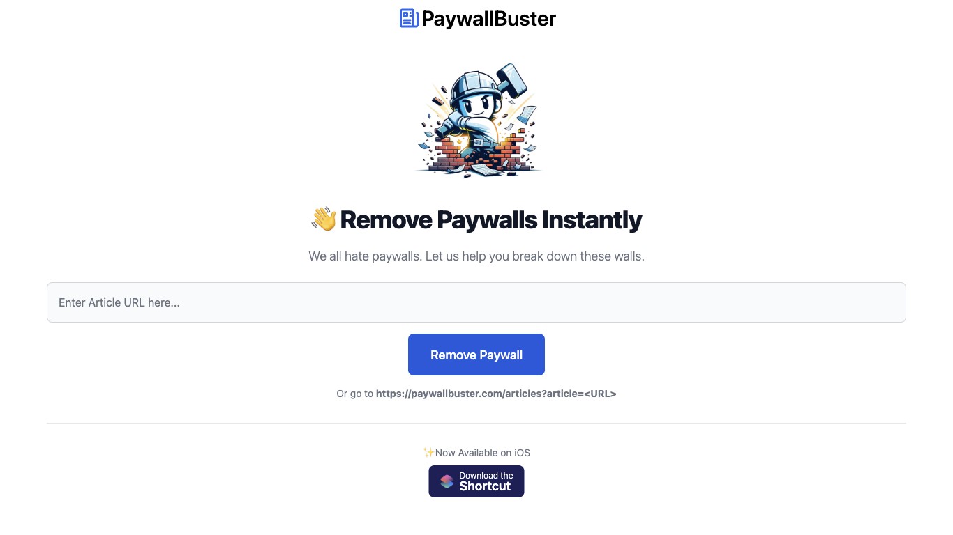 PaywallBuster 产品预览图