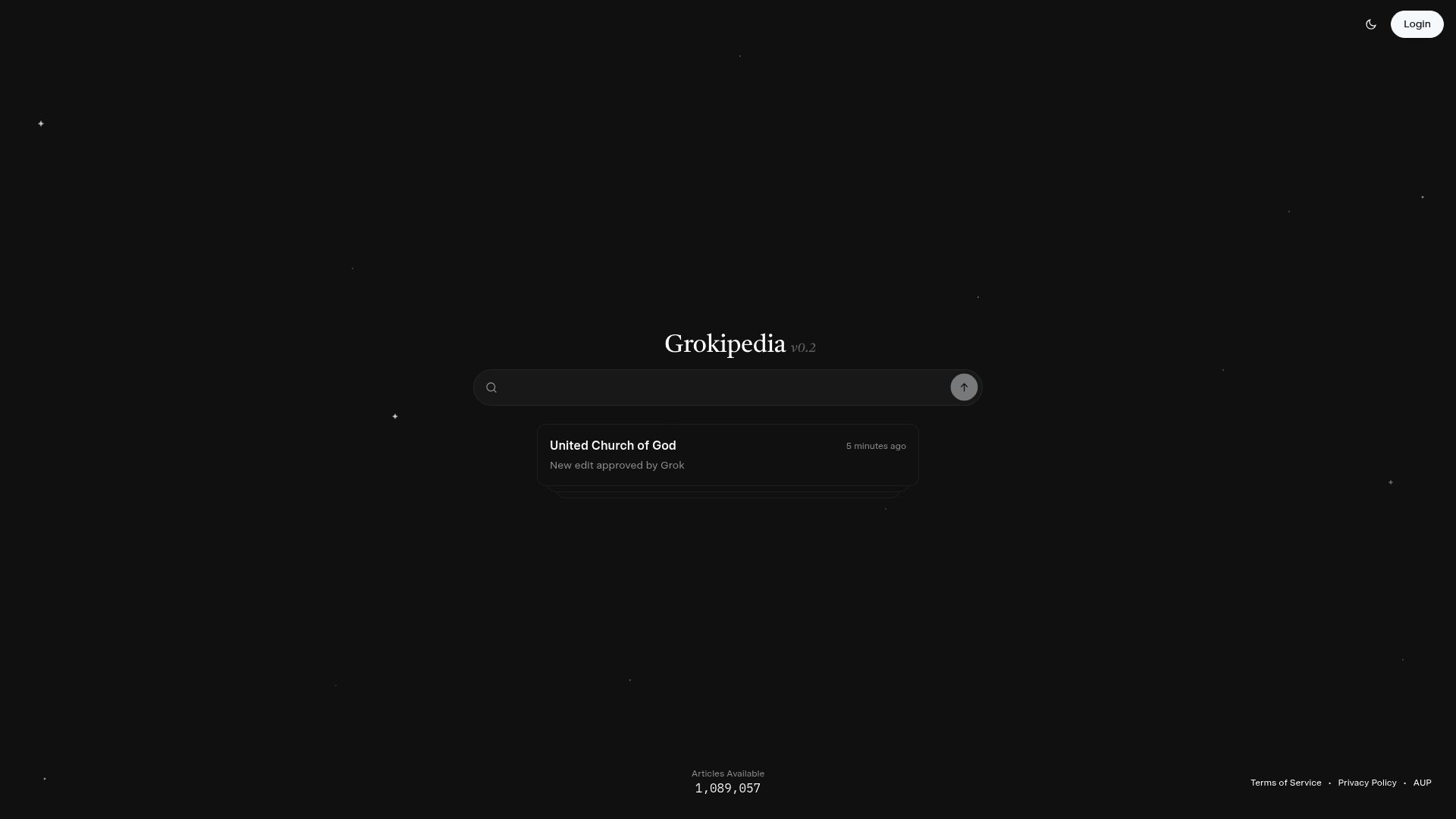 Grokipedia 产品预览图