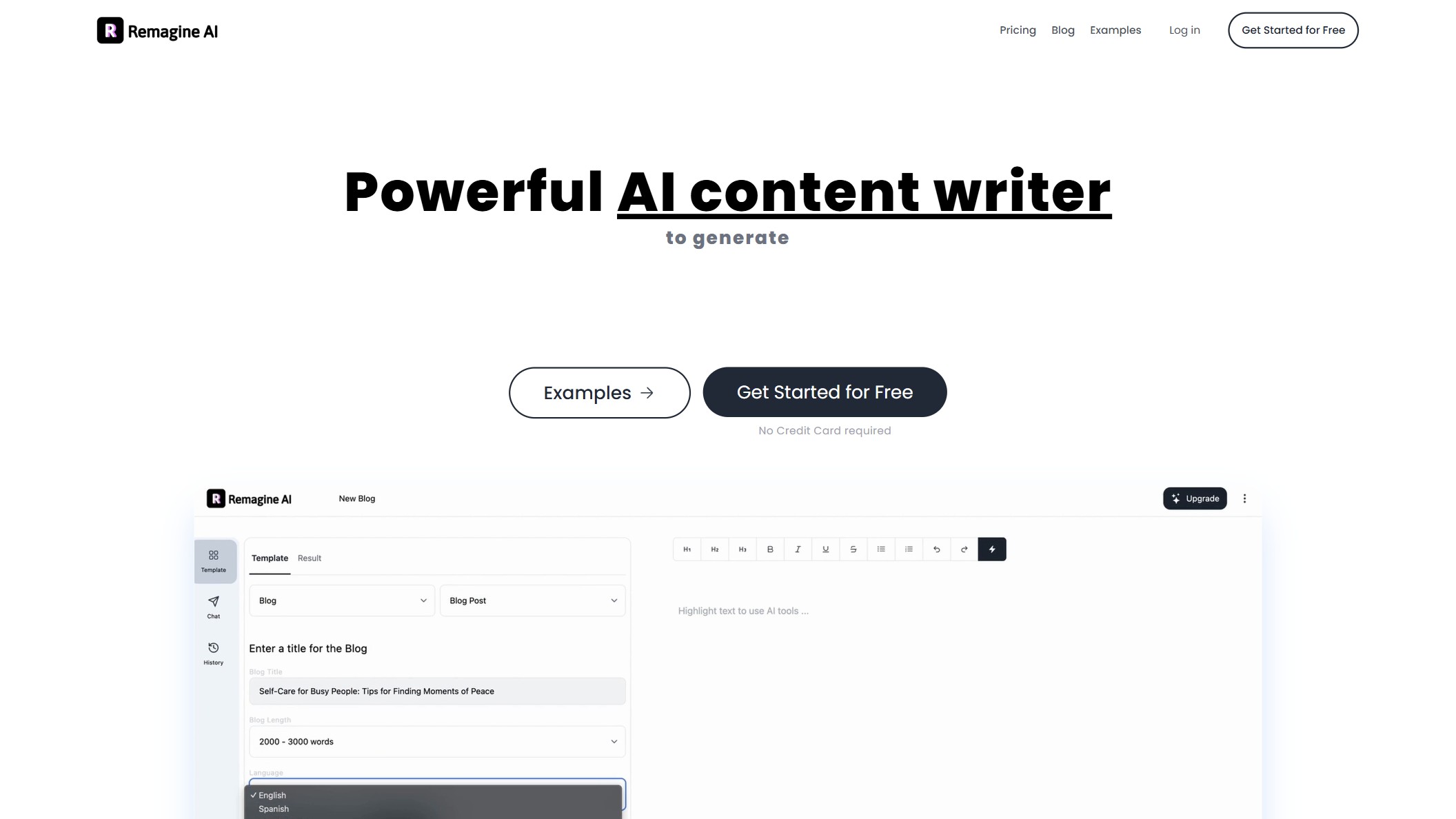 Remagine AI 产品预览图
