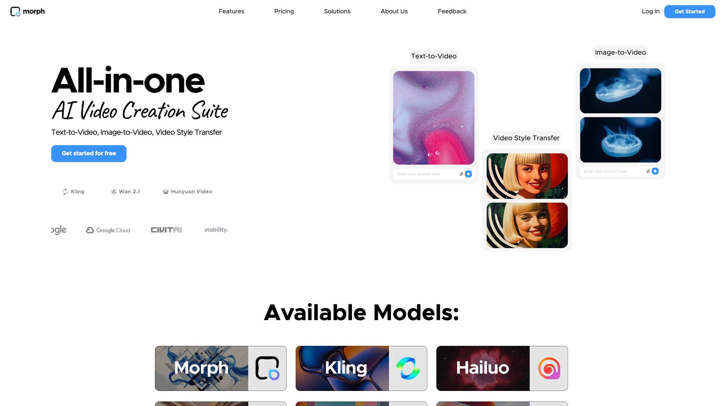 Morph Studio 产品预览图