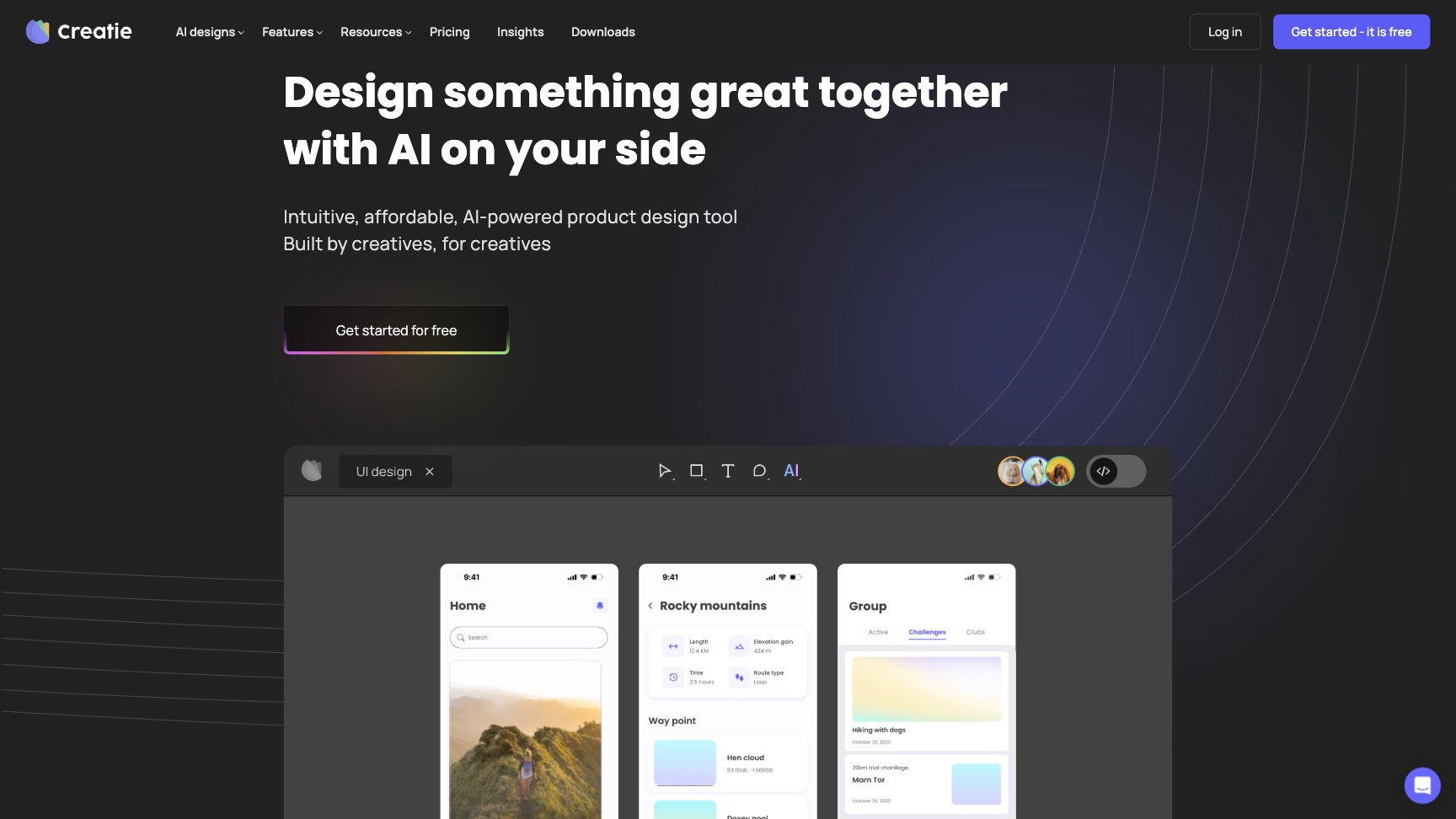 Creatie AI 产品预览图