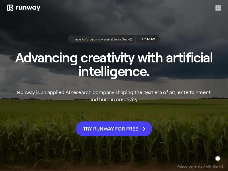Runway 产品预览图