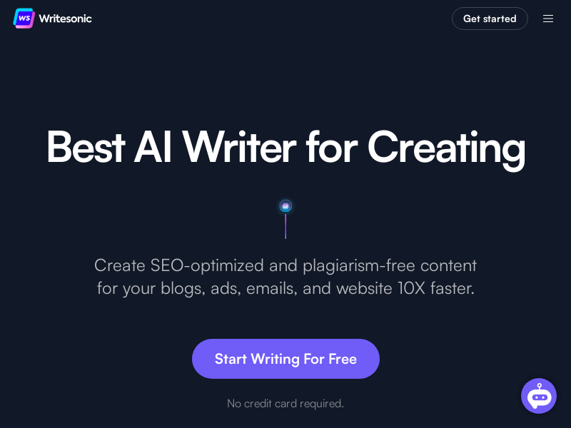 WriteSonic 产品预览图