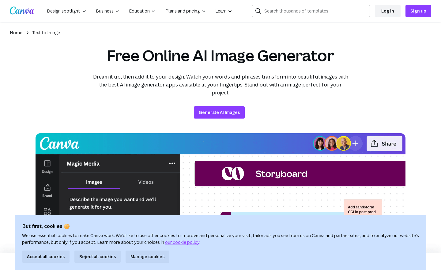 Canva 产品预览图