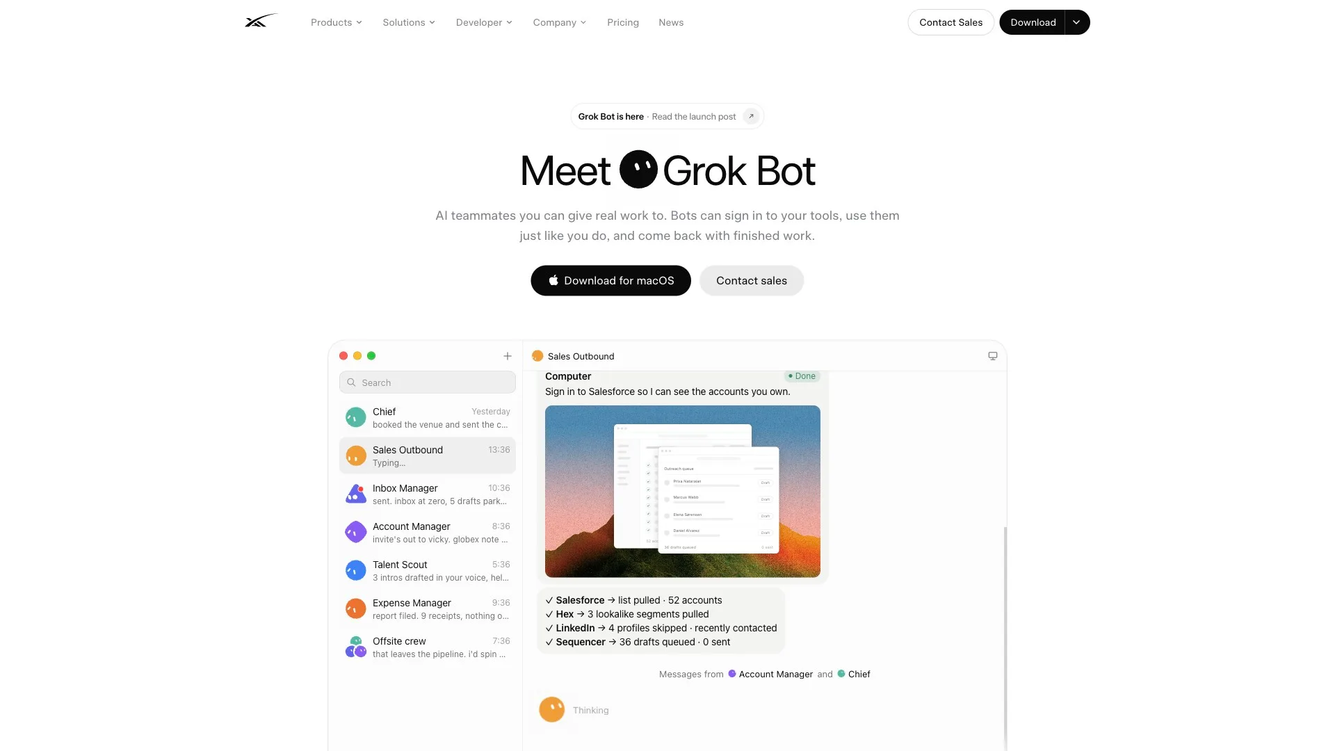 Grok Bot 产品预览图